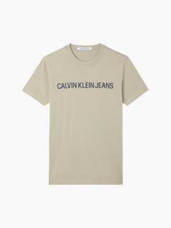 Calvin Klein Jeans, Béžová barva Institutional triko
