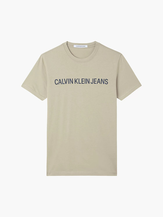 Calvin Klein Jeans, Béžová barva Institutional triko