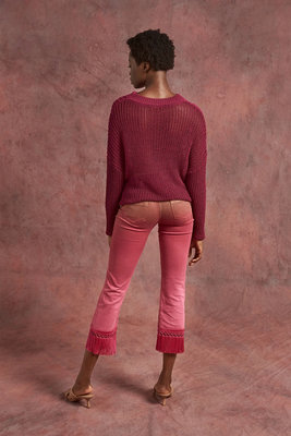 Miock svetr – Nenette, Bordó barva Ženy