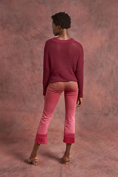 Miock svetr – Nenette, Bordó barva Ženy