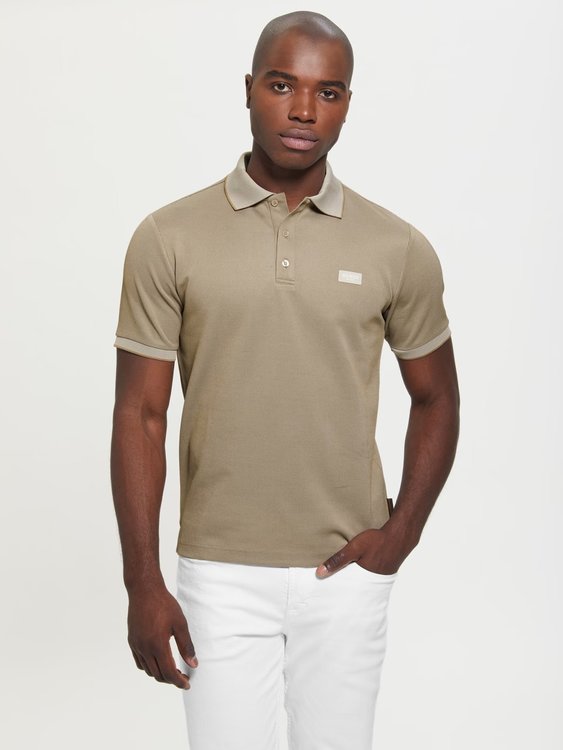 Módní Veit triko, Béžová barva, 2022