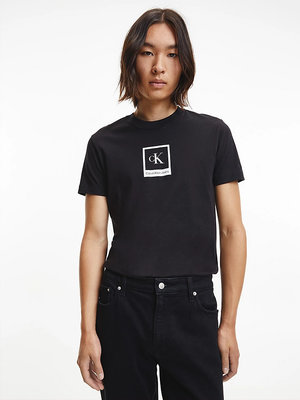 Small polaroid tričko – Calvin Klein Jeans, Černá barva Muži