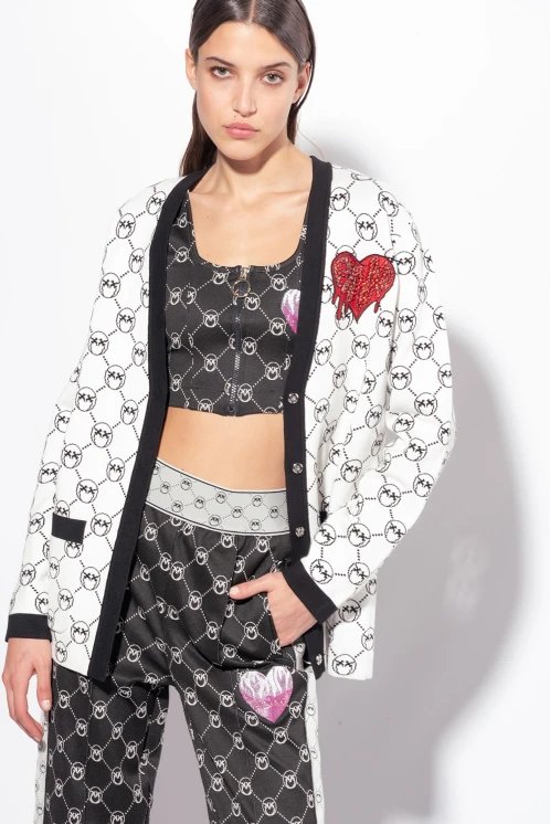 Irriverente top – Pinko, Černá barva Ženy