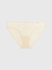 Calvin Klein Underwear – Sheer Marquisette bikiny, Béžová, Žlutá barva