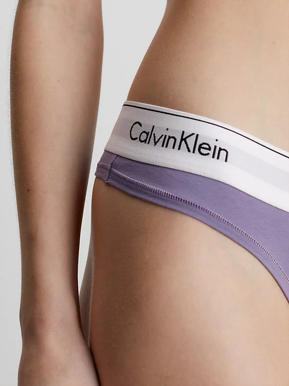 Luxusní Modern Cotton tanga, Fialová barva, XS, S, M, L