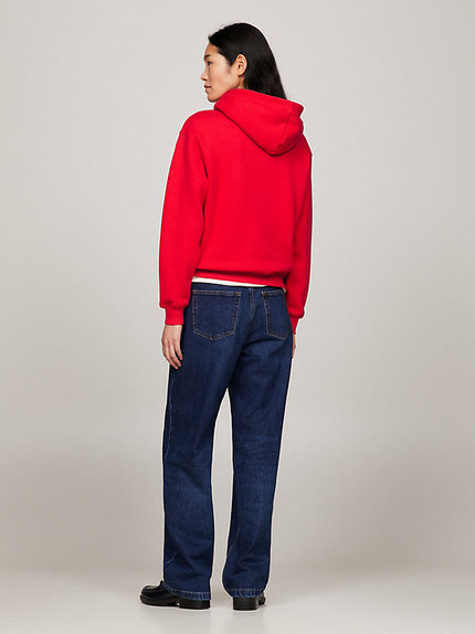 Módní Reg Crest mikina, Červená barva, 2024