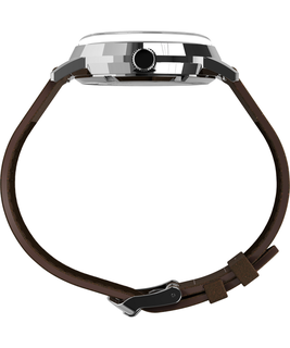 Luxusní Marlin hodinky, Hnědá, Stříbrná barva