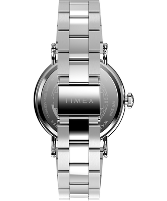 Waterbury hodinky – TIMEX, Stříbrná barva Muži