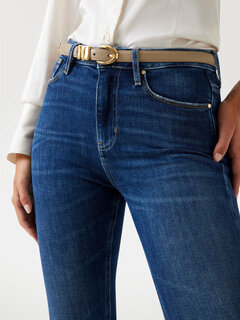 Luxusní Sexy Flare jeany, Modrá barva, 26/2, 27/2, 29/2