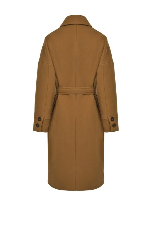 Alluvione kabát – Pinko, Hnědá barva Ženy
