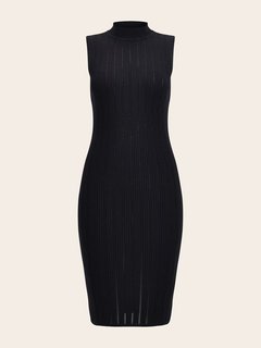 Luxusní Zoe šaty, Černá barva, XS, S, M