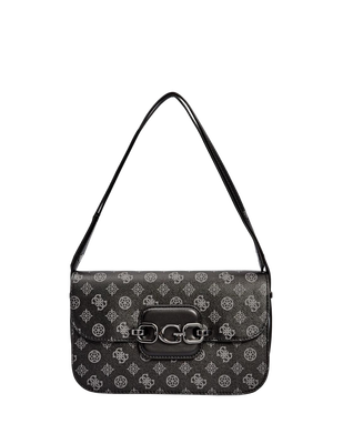 Módní Hensely kabelka, Černá barva, 2022