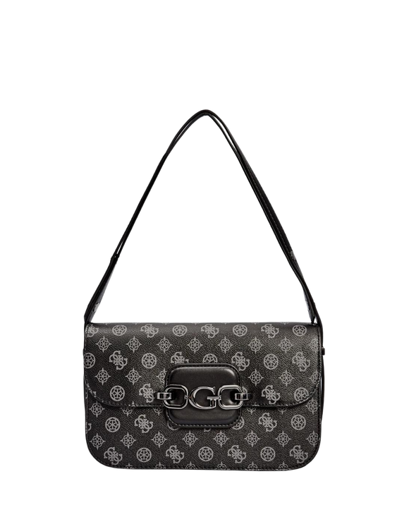 Módní Hensely kabelka, Černá barva, 2022