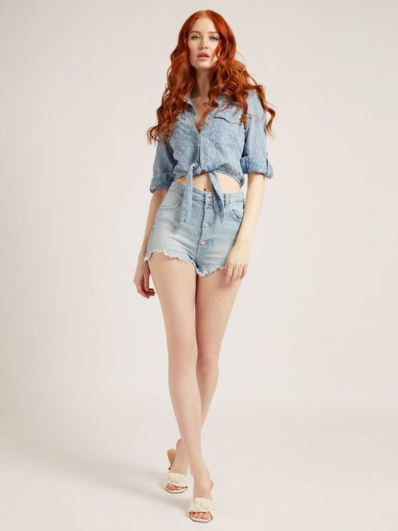 W2GH07D4MQ3-FLWF KOŠILE – Guess Ženy