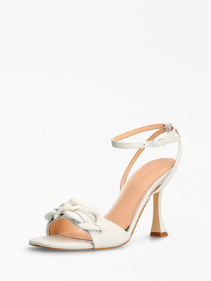 Guess – Heaton sandálky, Bílá barva