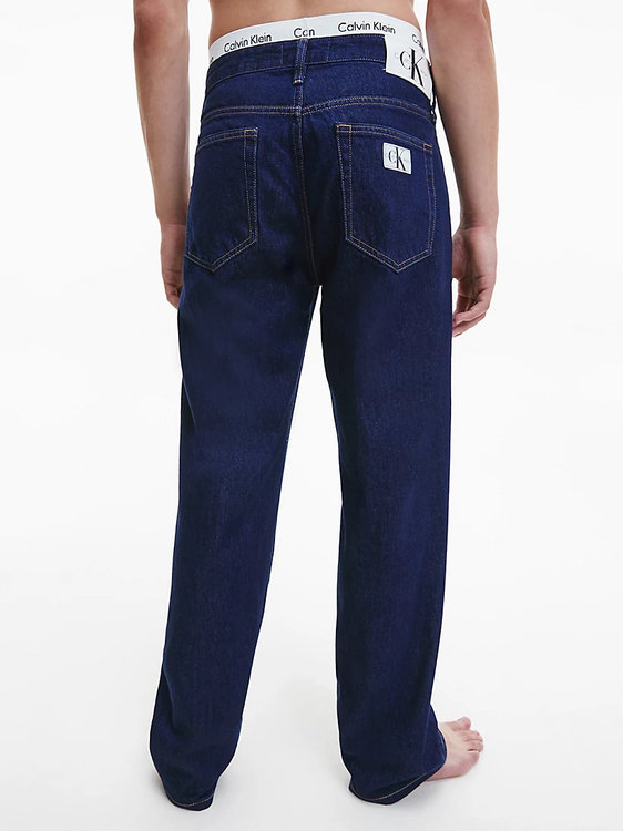 Módní 90' jeans, Modrá barva, 2022