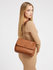 Luxusní Becci crossbody, Hnědá barva, T/U