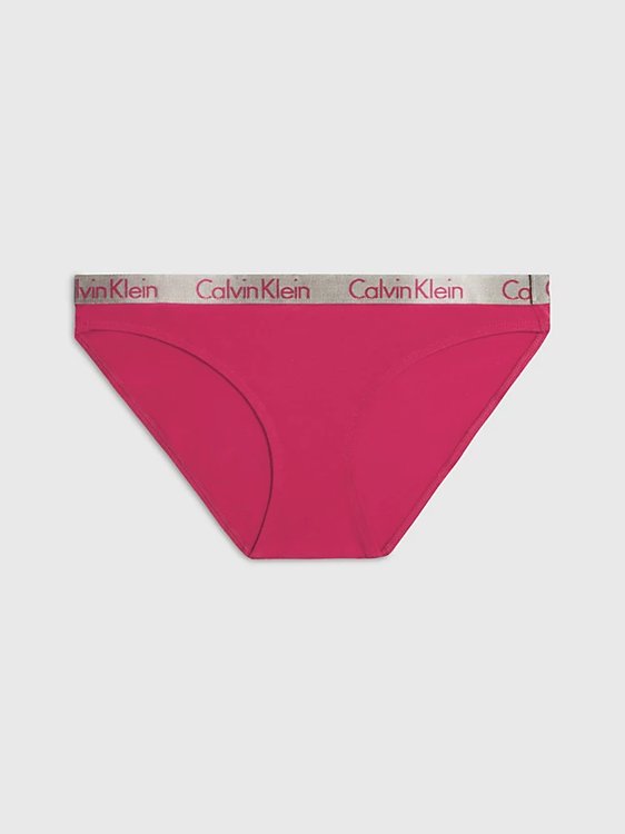Calvin Klein Underwear – Radiant Cotton bikiny, Růžová barva