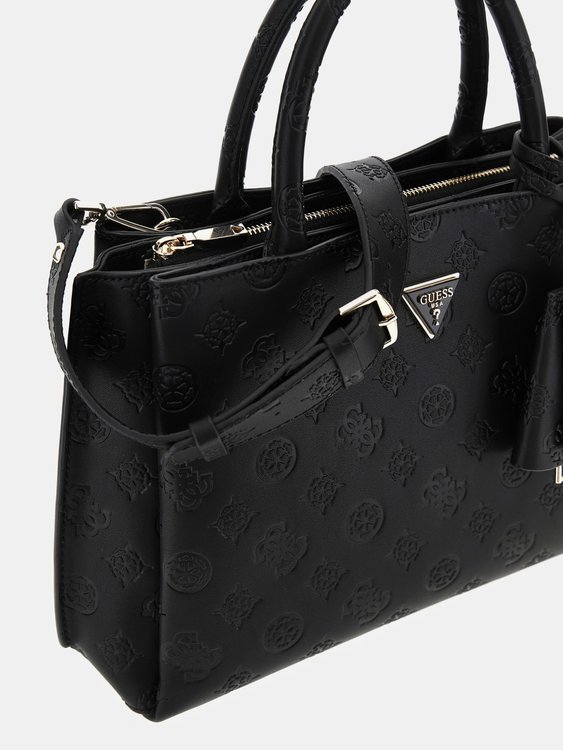 Luxusní Jena Elite Luxury velká kabelka, Černá barva, T/U