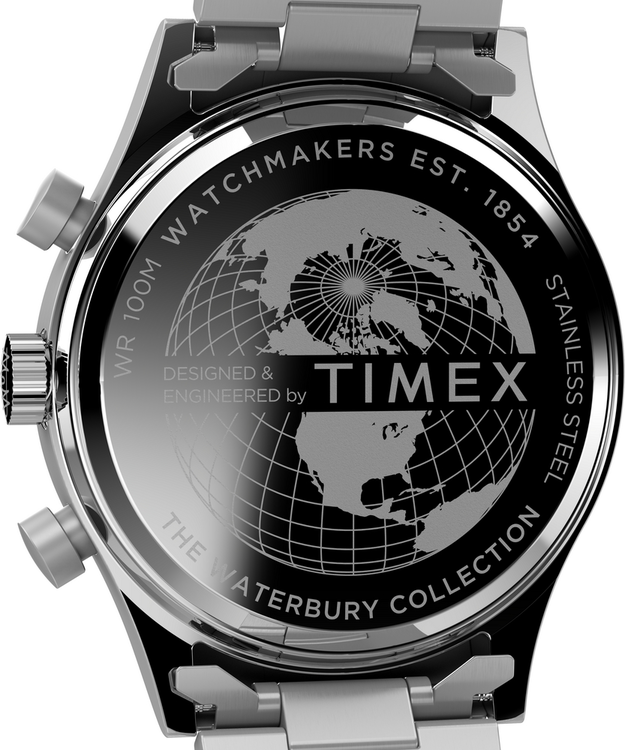 Waterbury hodinky Stříbrná barva Muži