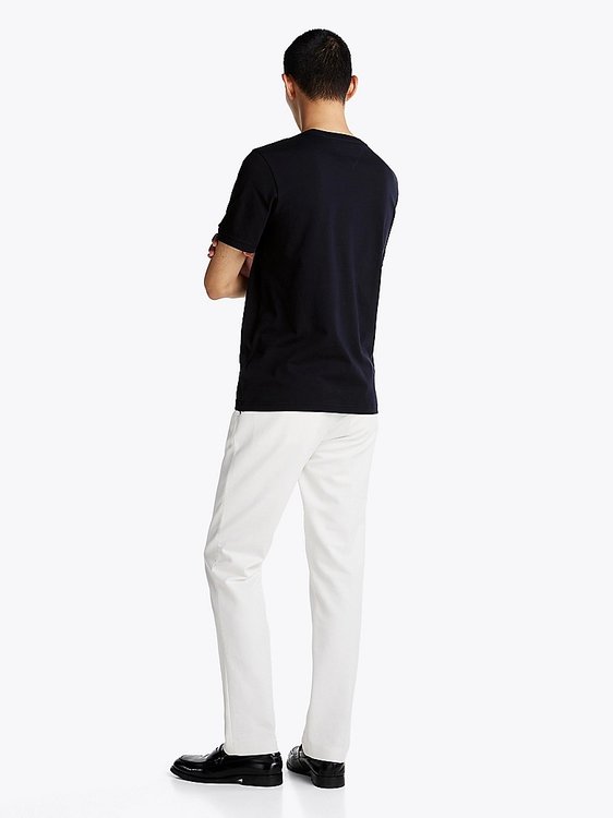 Hilfiger Flag triko Černá barva Muži