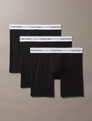 Calvin Klein Underwear – Modern Air boxery 3ks, Černá barva
