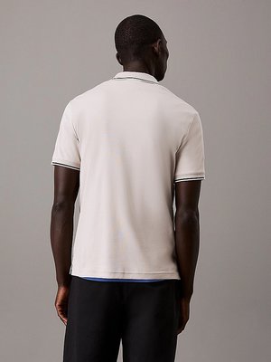 Liquid Touch Block polo – Calvin Klein, Krémová barva Muži
