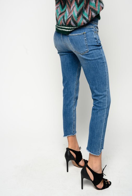 Sabrina jeans Modrá barva Ženy