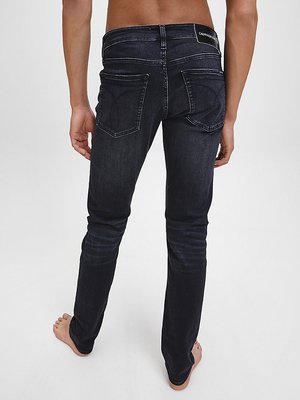 Módní Jeans Slim, Černá barva, 2021, 2020