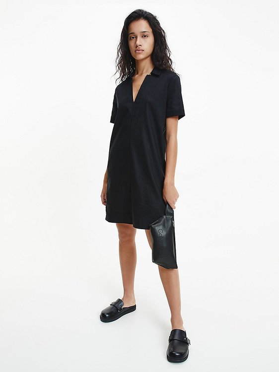 Set ledvinka Černá barva Ženy