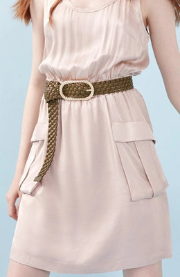 Keila pásek – Nenette, Hnědá, Krémová barva Ženy