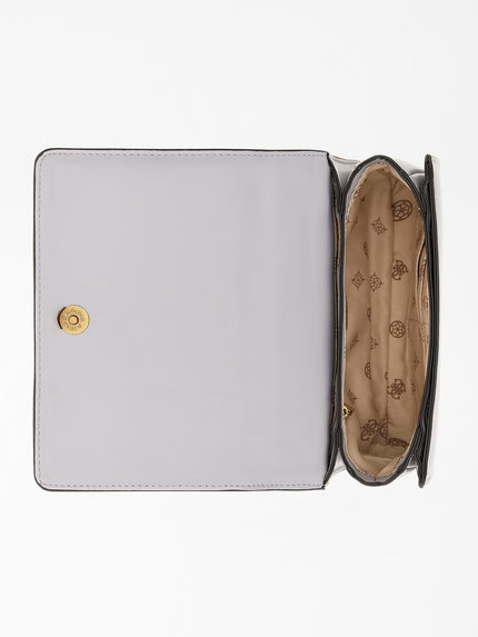 Módní Abey crossbody, Stříbrná barva, 2023