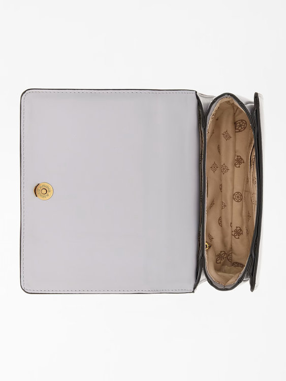 Módní Abey crossbody, Stříbrná barva, 2023