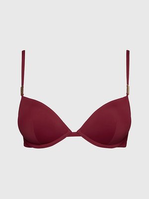 Calvin Klein Swimwear – Core Solids plavky - Horní díl, Červená barva