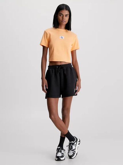 Módní Monologo Loose kraťasy, Černá barva, 2023