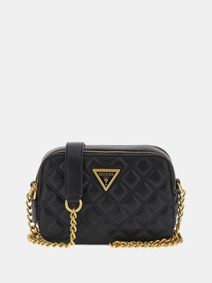 GUESS – Giully Camera crossbody, Černá barva