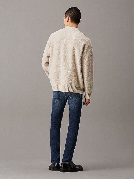 Skinny jeans – Calvin Klein Jeans, Modrá barva Muži