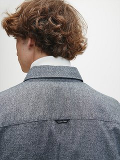 Luxusní Flannel Košile, Šedá barva, S, M, L, XL