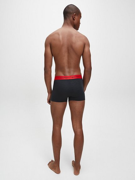 Módní Boxerky 2ks, Černá, Červená barva, BASIC                                   