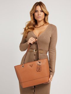 Luxusní Noelle kabelka, Hnědá barva, T/U/1