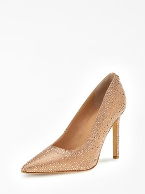 GUESS – Silks lodičky, Béžová, Tělová barva