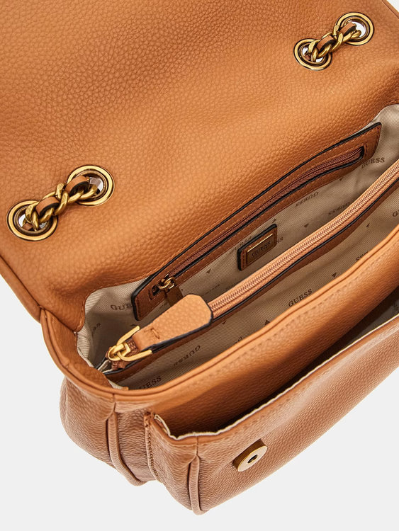 Módní Becci crossbody, Hnědá barva, 2023