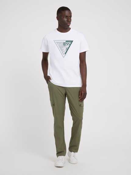 Módní Tech Cargo kalhoty, Khaki, Zelená barva, 2023