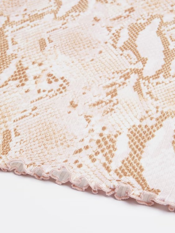 Sabrina top Béžová barva Ženy