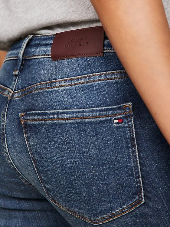 Luxusní Flex Como Skinny jeany, Modrá barva, 26/30, 27/30, 28/30, 29/30