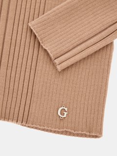 Allie svetr Béžová, Hnědá barva Ženy