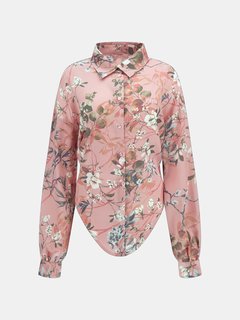 Bowed Jun košile Růžová barva Ženy
