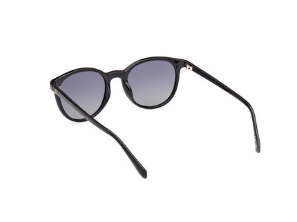 Módní Sluneční brýle, Černá barva, 2024