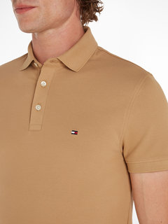 Luxusní Core 1985 Slim Polo polo, Hnědá, Khaki barva, M, L, XL, XXL
