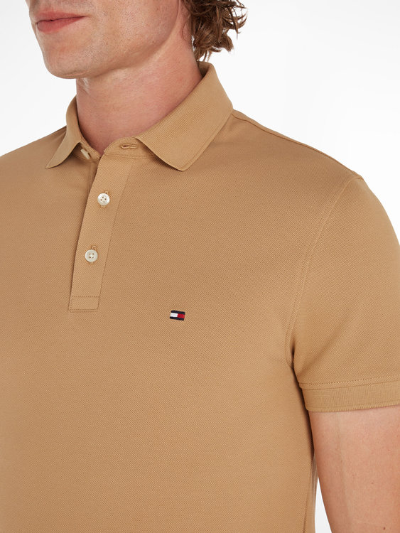 Luxusní Core 1985 Slim Polo polo, Hnědá, Khaki barva, M, L, XL, XXL